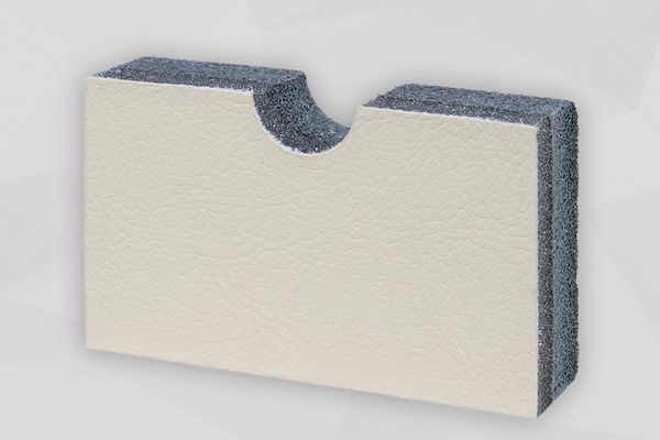 PE-Schaum Cello® 483 mit Kunstlederoberfläche PE-Schaum mit Kunstlederoberfläche