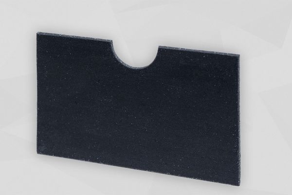 Kunststoff-Schwerfolie Cello® EVA Kleines Muster einer schwarzen Schwerfolie