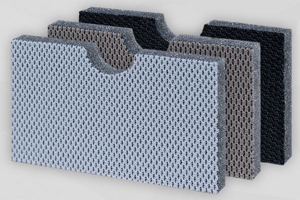 PUR-Schaum mit Textiloberfläche